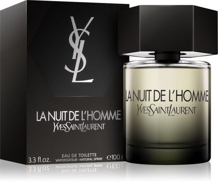 Yves Saint Laurent La Nuit De L'Homme Apă de toaletă pentru bărbați 100 ml