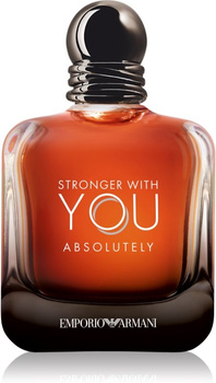 Emporio Armani Stronger With You Absolutely Eau de Parfum pentru bărbați 100 ml