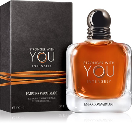 Emporio Armani Stronger With You Intensely Eau de Parfum pentru bărbați 100 ml