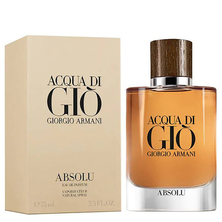 Giorgio Armani Acqua di Gio Absolu Eau de Parfum pentru bărbați 75 ml